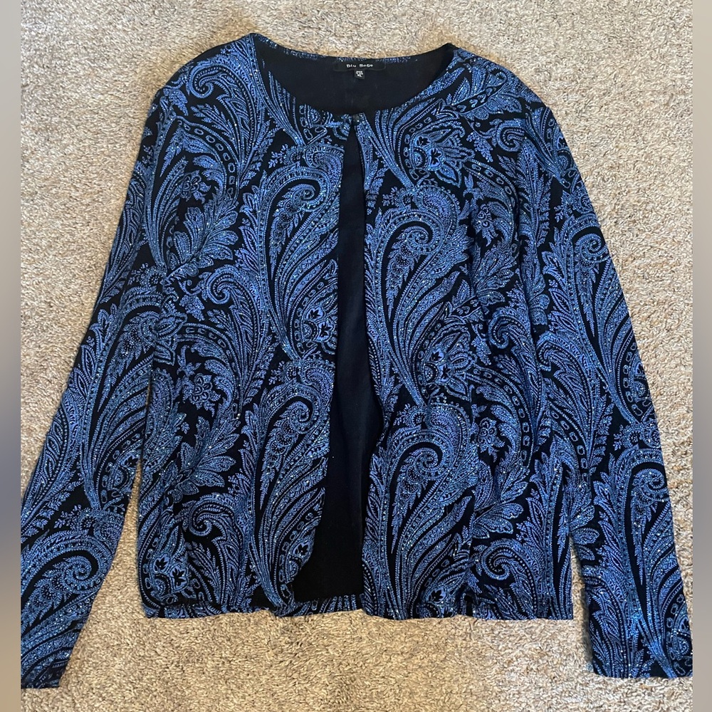 Blu Sage 2 piece sparkly formal top